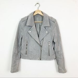 NWT sl8 gray suede jacket